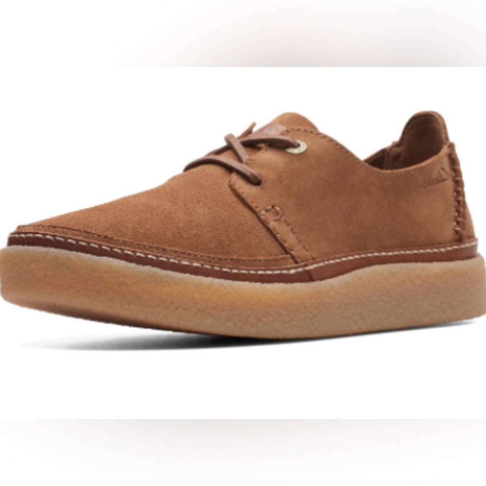 Clark’s Oakpark Lace Oxford in Cola Suede Men’s Size 8.5